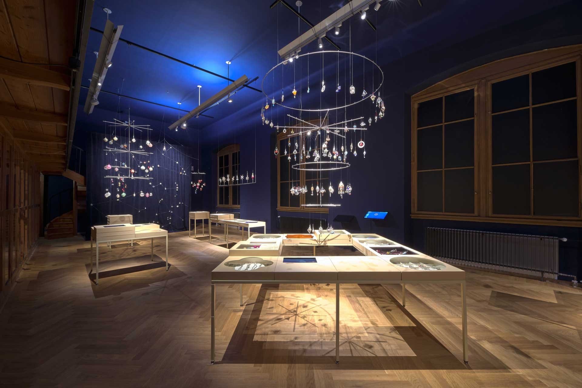 MAK Exhibition View, 2025, BICYCLE & LOBSTER: Sparkling Tree Decorations